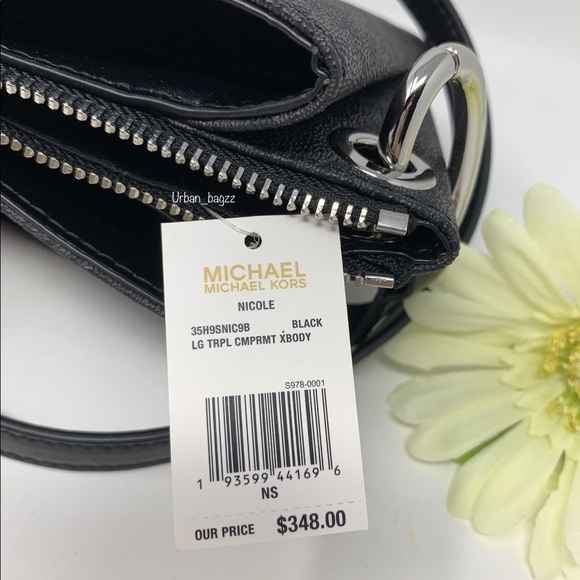 Michael Kors Nicole Triple Compartment Crossbody - Picture 9 of 10